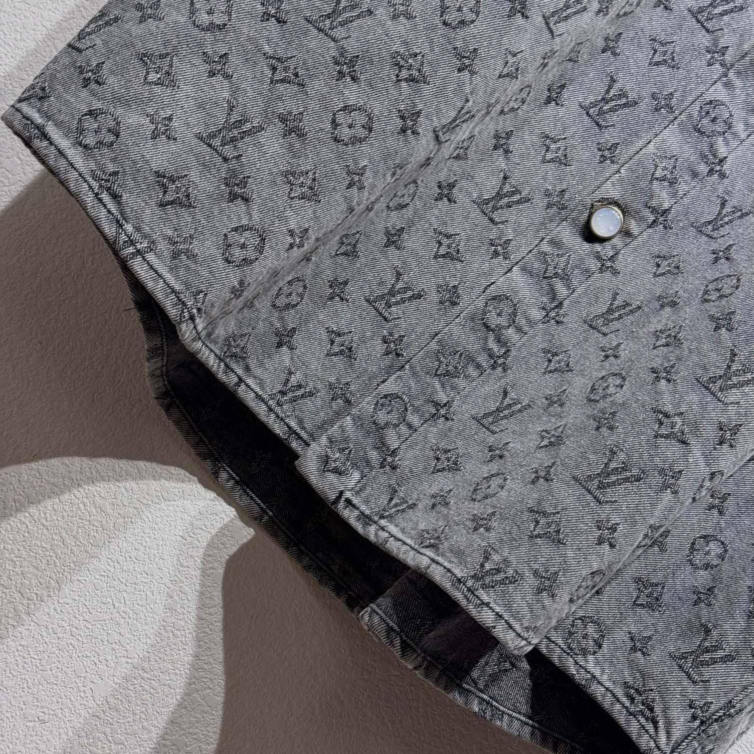 Louis Vuitton Monogram Short-Sleeved Shirt    - DesignerGu