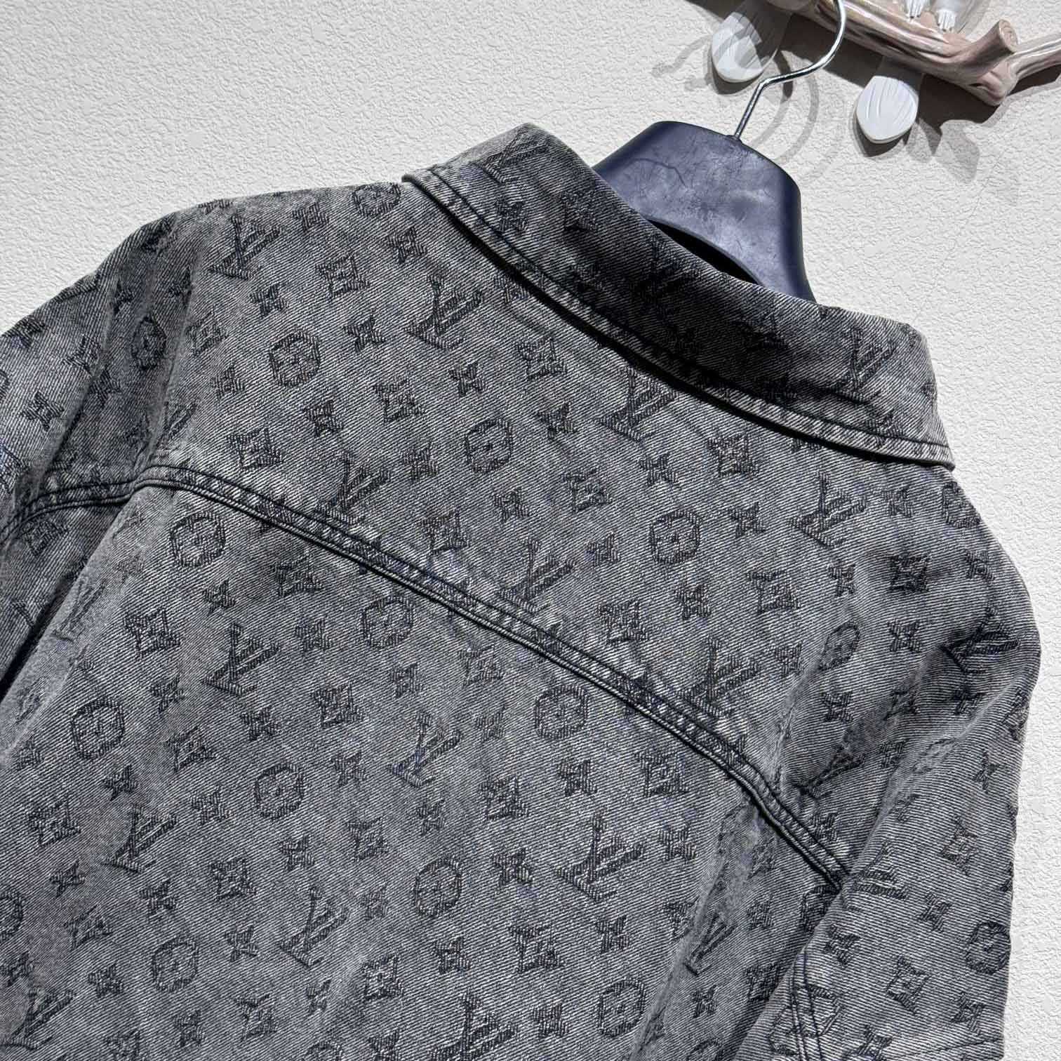Louis Vuitton Monogram Short-Sleeved Shirt    - DesignerGu