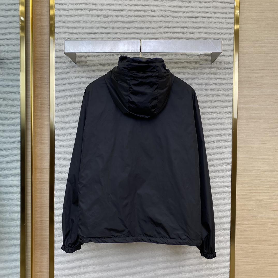 Prada Re-Nylon Reversible Hooded Jacket - 