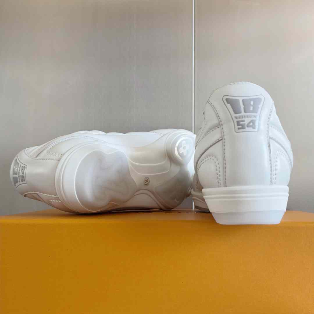 Louis Vuitton LV Footprint Soccer Sneaker   1AHDOA - DesignerGu