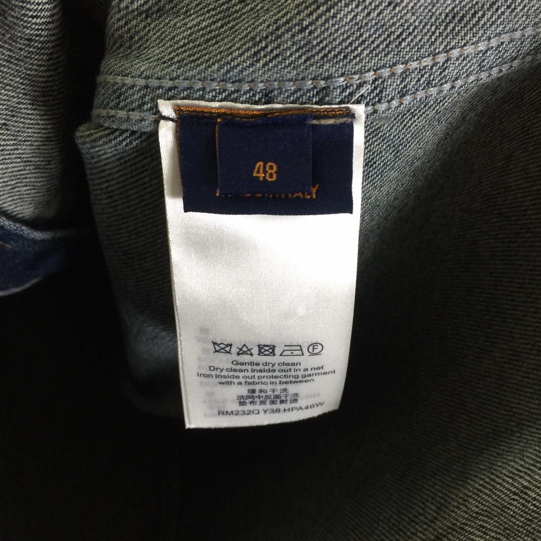 Louis Vuitton Monogram Light Denim Jacket - DesignerGu