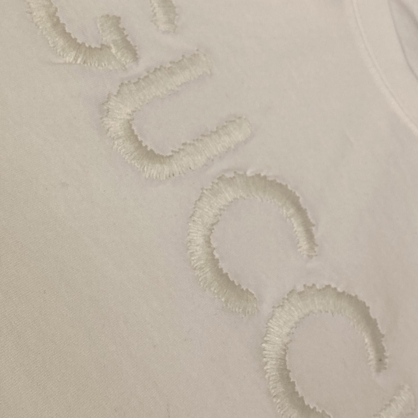 Gucci Embroidered Cotton Jersey T-shirt - DesignerGu