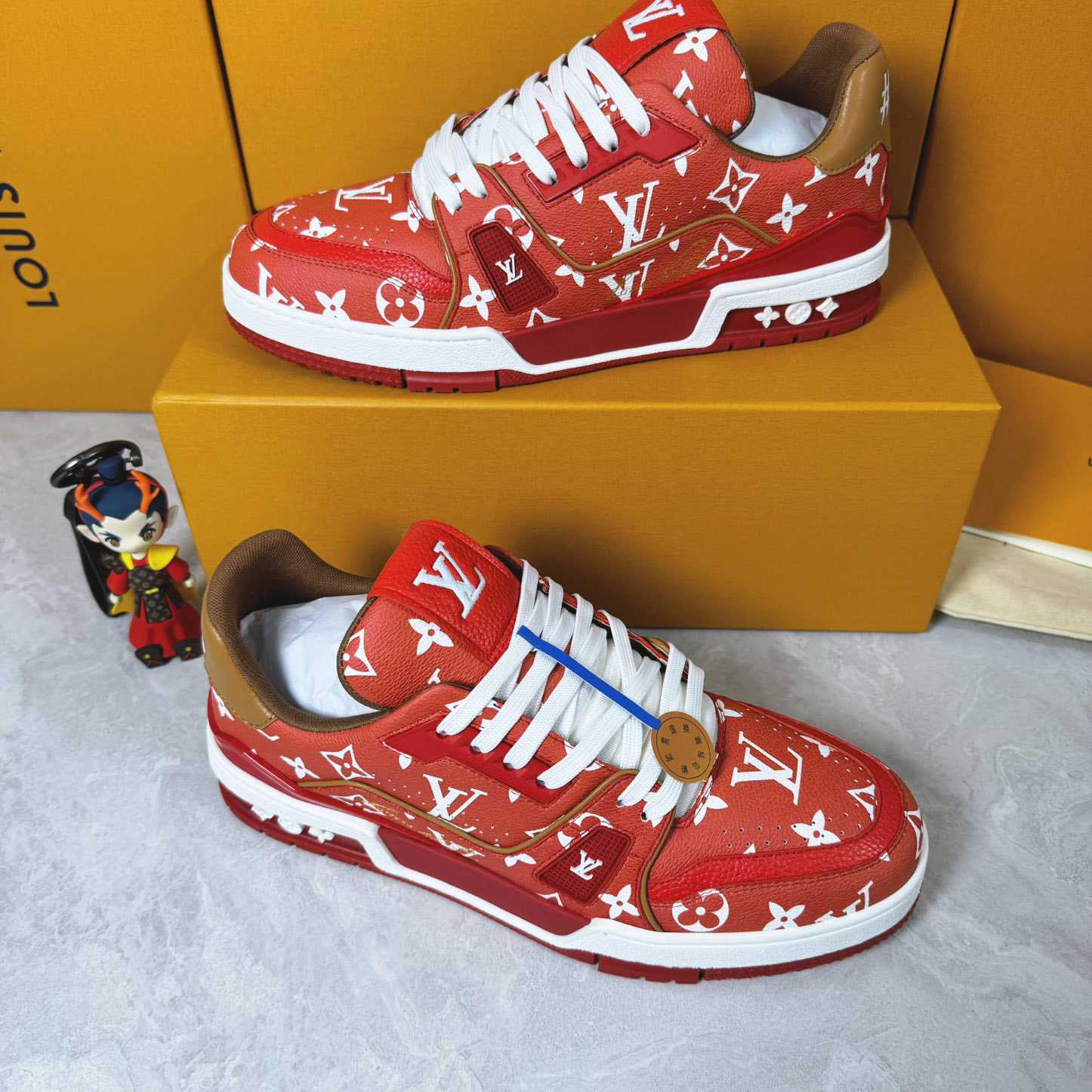 Louis Vuitton LV Trainer Sneaker  1AHAMY - DesignerGu