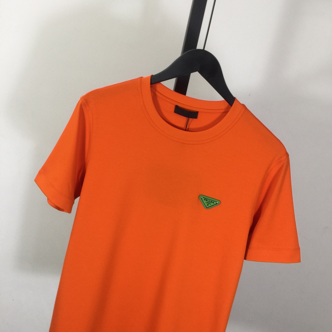 Prada Cotton T-Shirt - DesignerGu