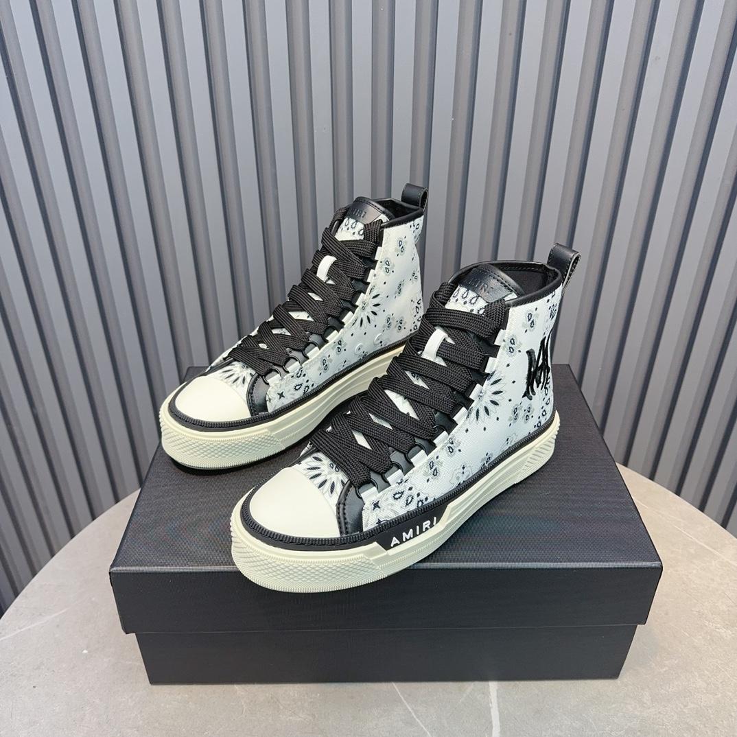 Amiri Court High 'Bandana - White'  - 