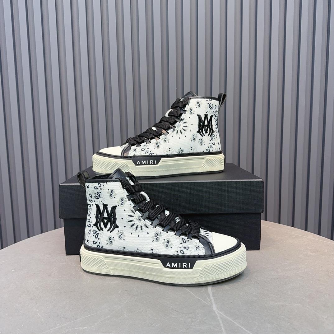 Amiri Court High 'Bandana - White'  - 