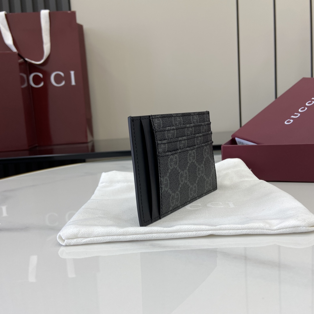 Gucci GG Emblem Card Case  - 