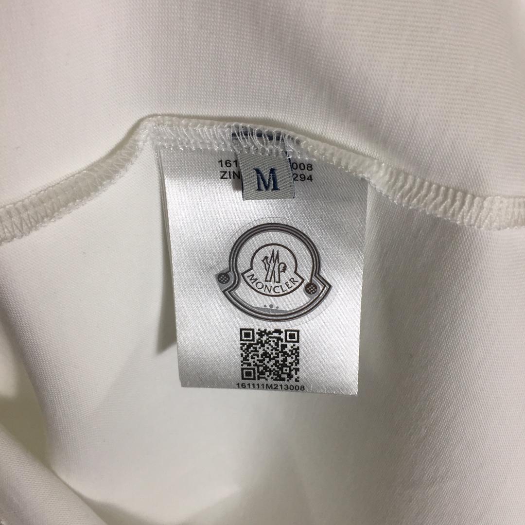 Moncler Logo Cotton T-shirt - DesignerGu