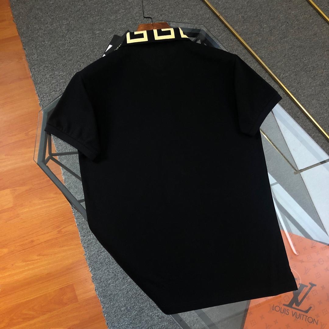 Versace Cotton Polo Shirt - DesignerGu