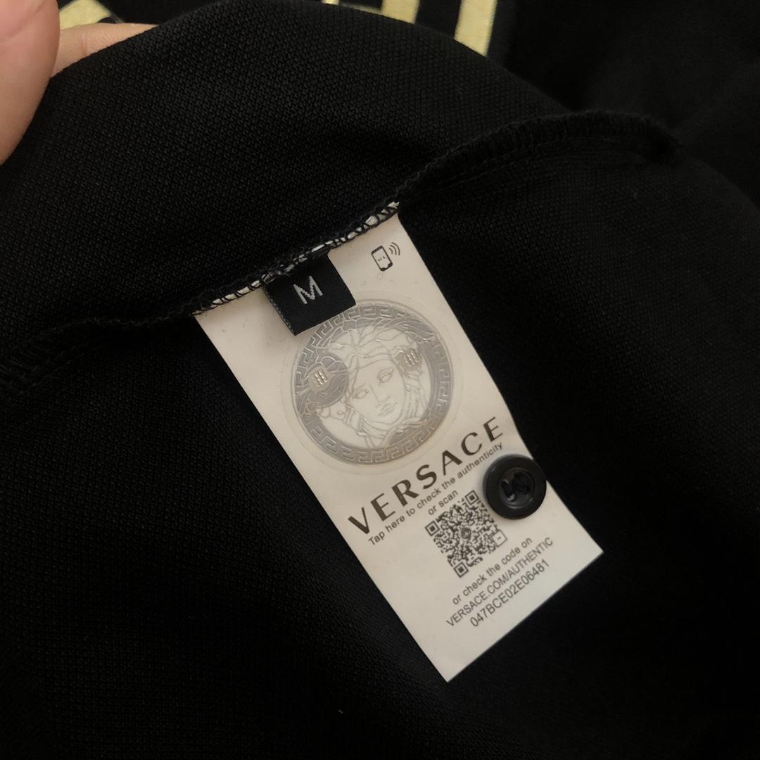 Versace Cotton Polo Shirt - DesignerGu