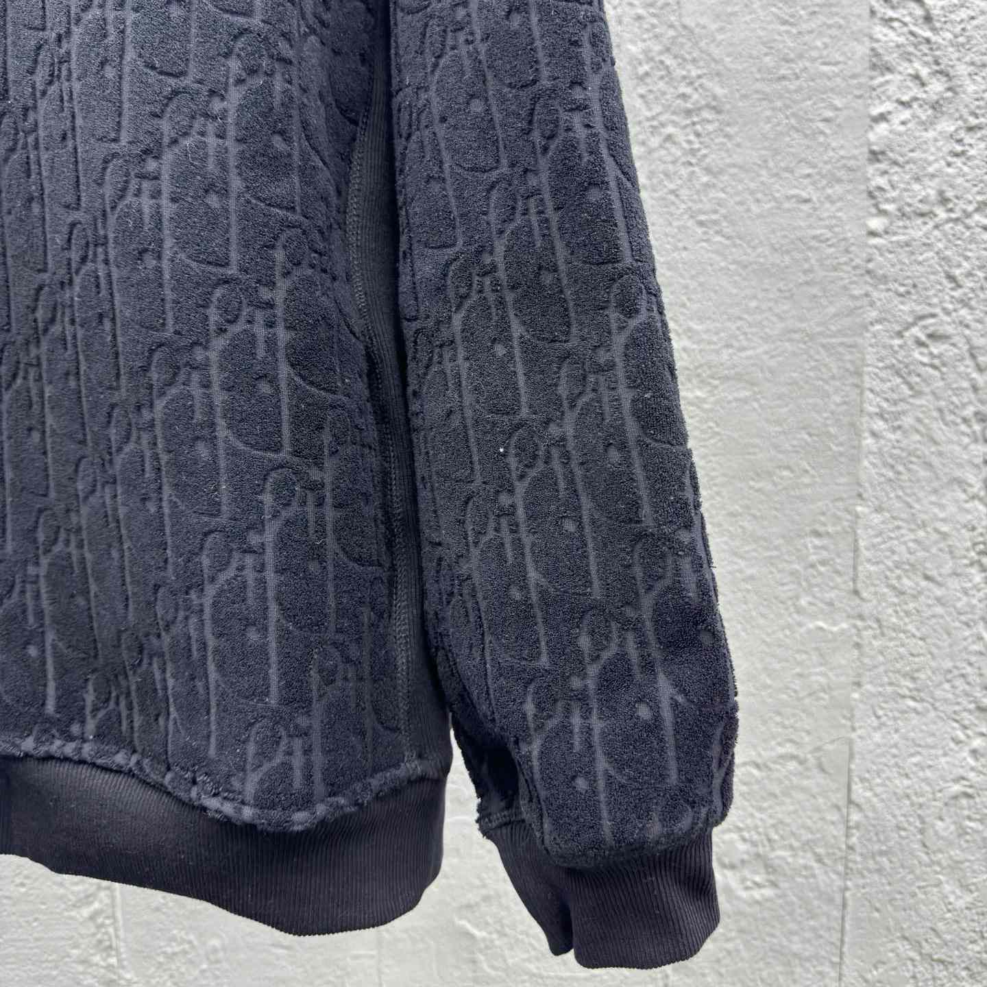Dior Oblique Relaxed-Fit Hooded Sweatshirt  - 