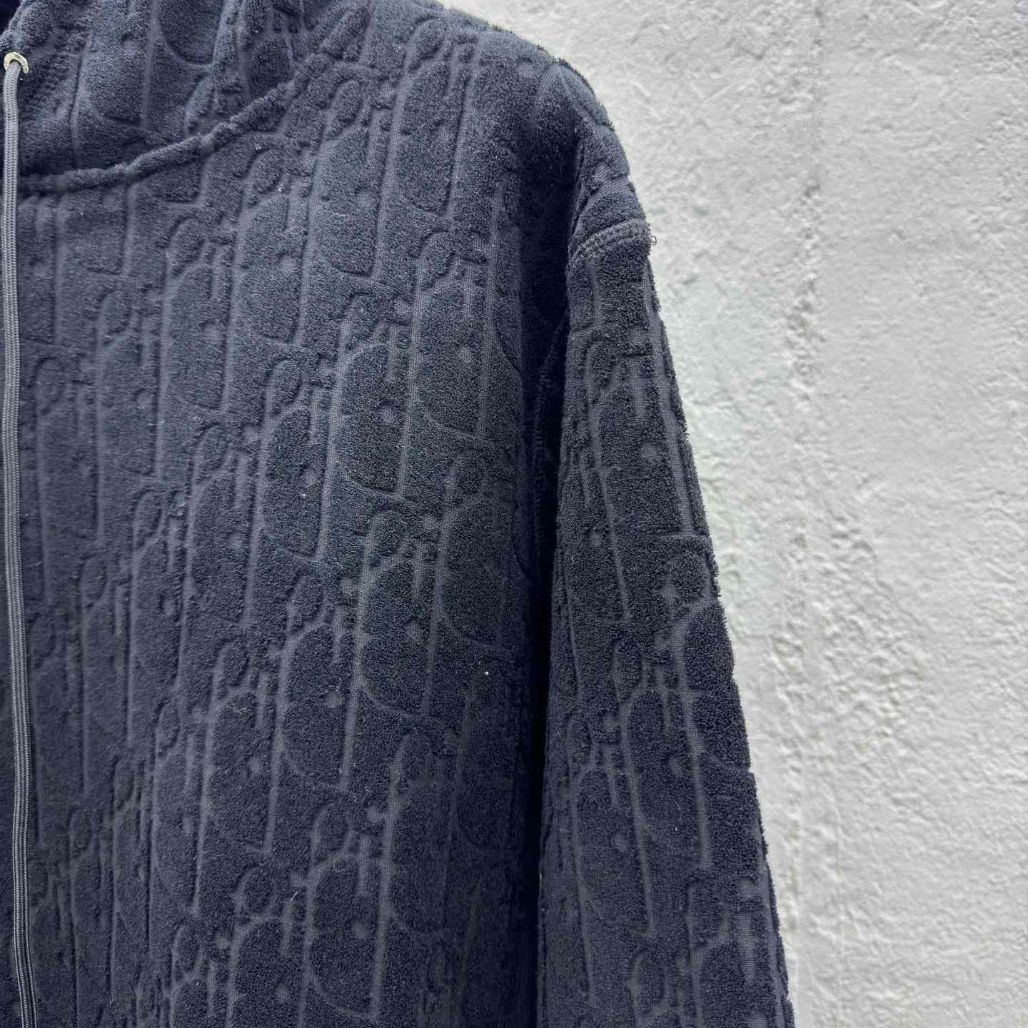 Dior Oblique Relaxed-Fit Hooded Sweatshirt  - 