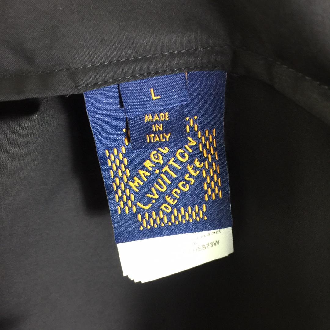 Louis Vuitton Embroidered Short-Sleeved Cotton Shirt   1AHCHD - 