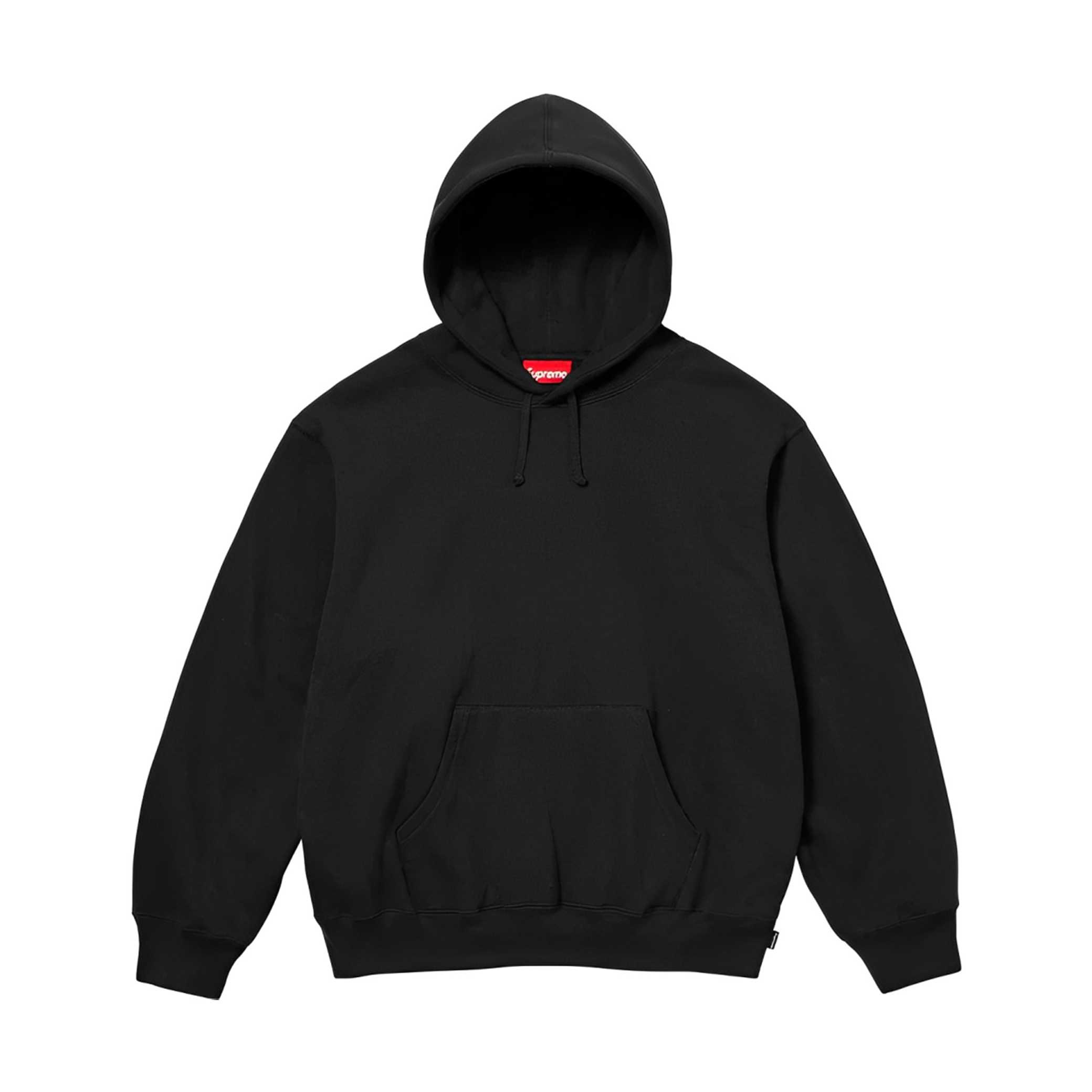 Supreme Satin Appliqué Hooded Sweatshirt - 