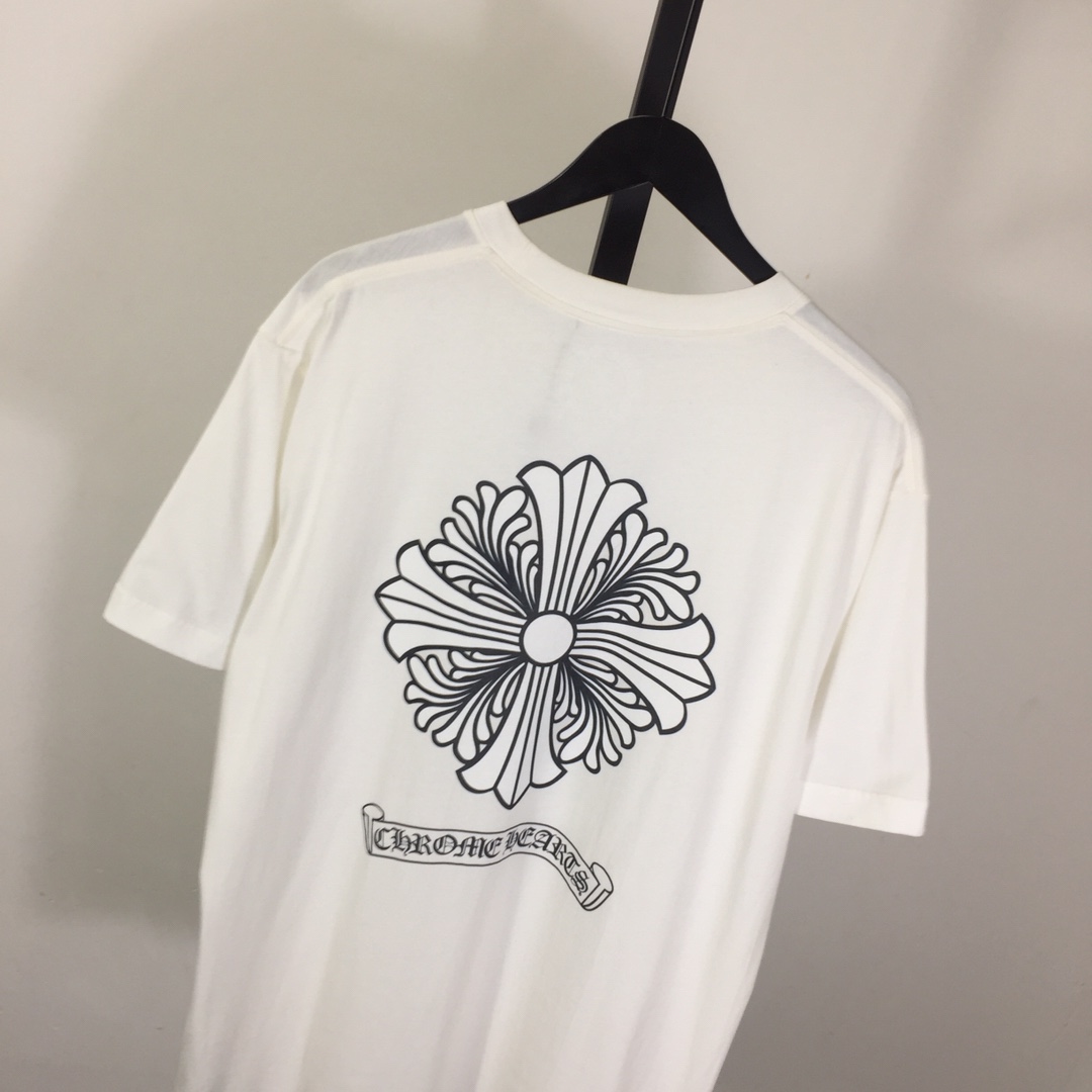 Chrome Hearts Cotton T-Shirt - DesignerGu