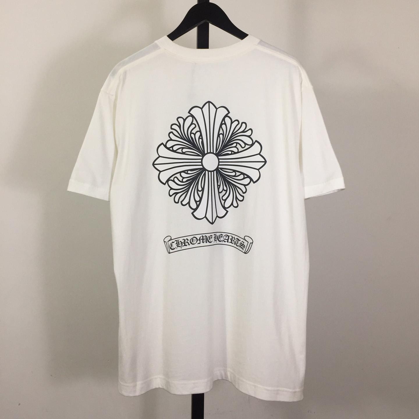 Chrome Hearts Cotton T-Shirt - DesignerGu