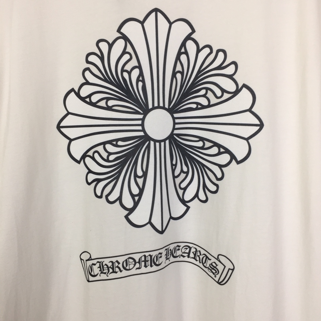 Chrome Hearts Cotton T-Shirt - DesignerGu