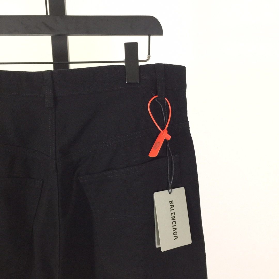 Balenciaga Under Armour® Tracksuit Denim Pants In Black  - 
