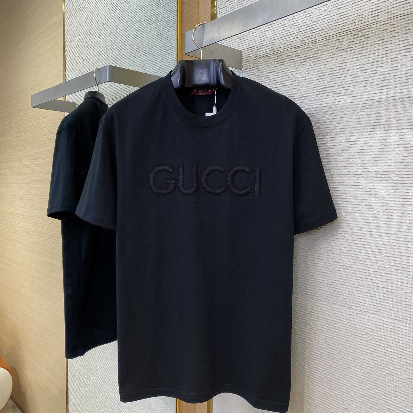 Gucci Cotton Jersey T-shirt With Embroidery - DesignerGu