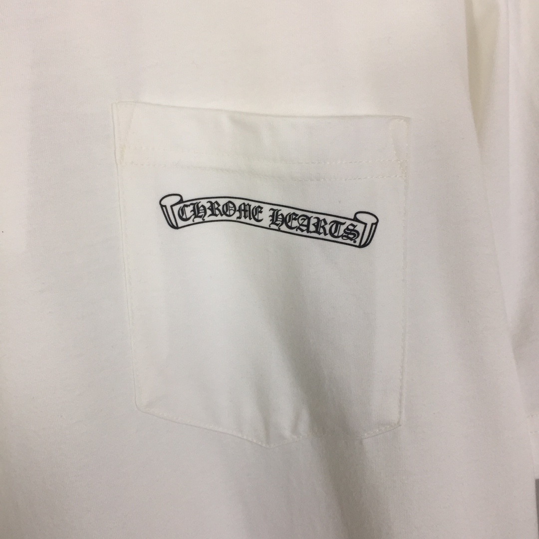 Chrome Hearts Cotton T-Shirt - DesignerGu