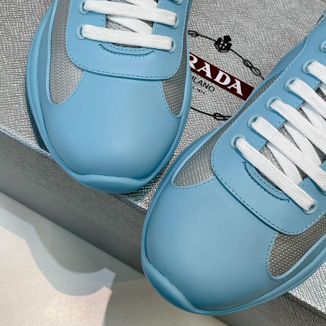 Prada America's Cup Soft Rubber And Bike Fabric Sneakers - DesignerGu