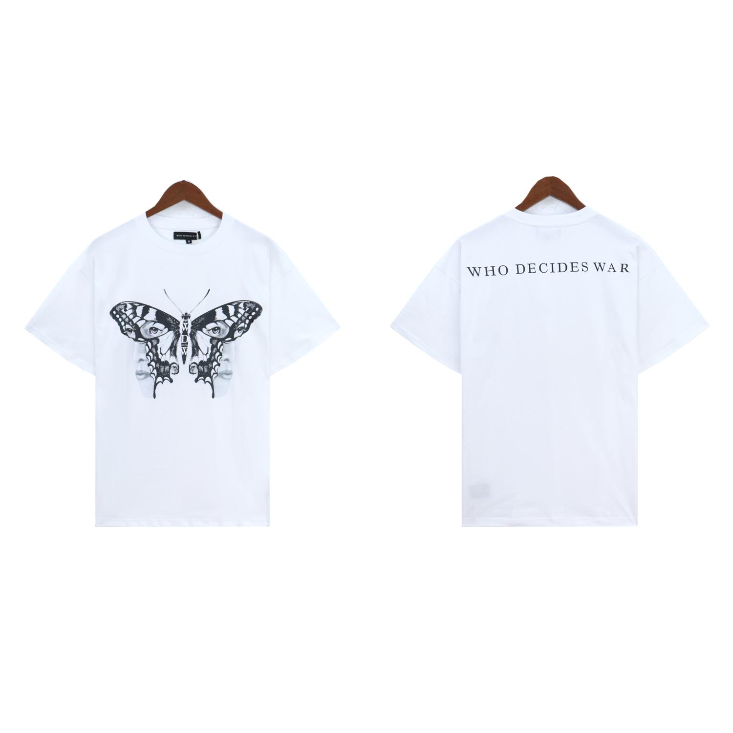 Who Decides War Duofly Jersey In White - DesignerGu