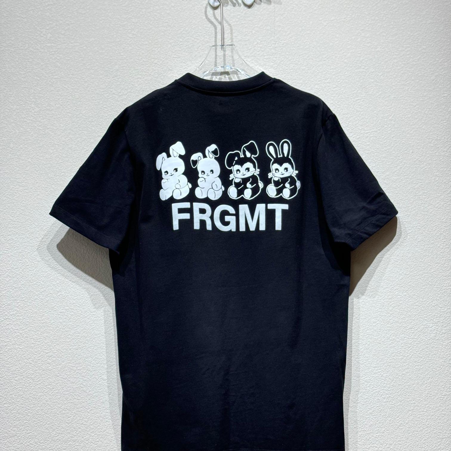 Moncler x FRGMT Cartoon Logo Cotton T-Shirt - 