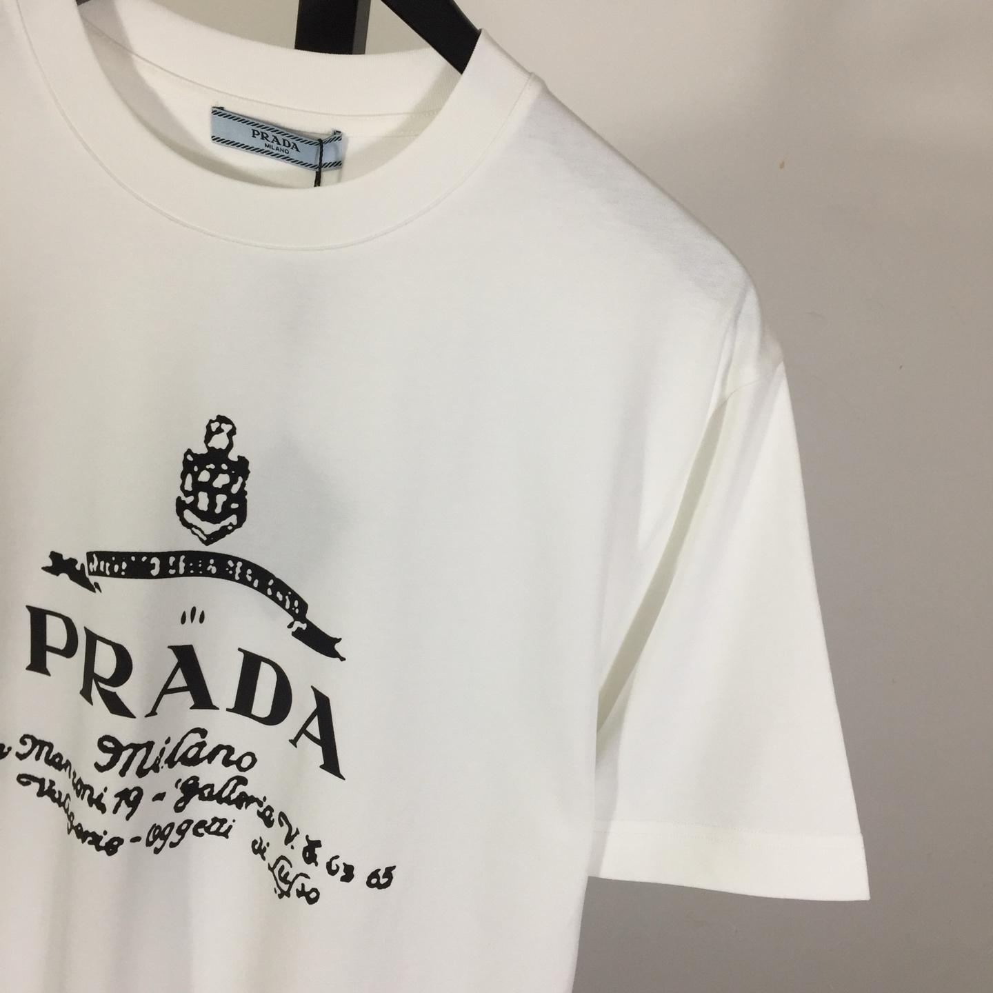 Prada Cotton T-Shirt - 