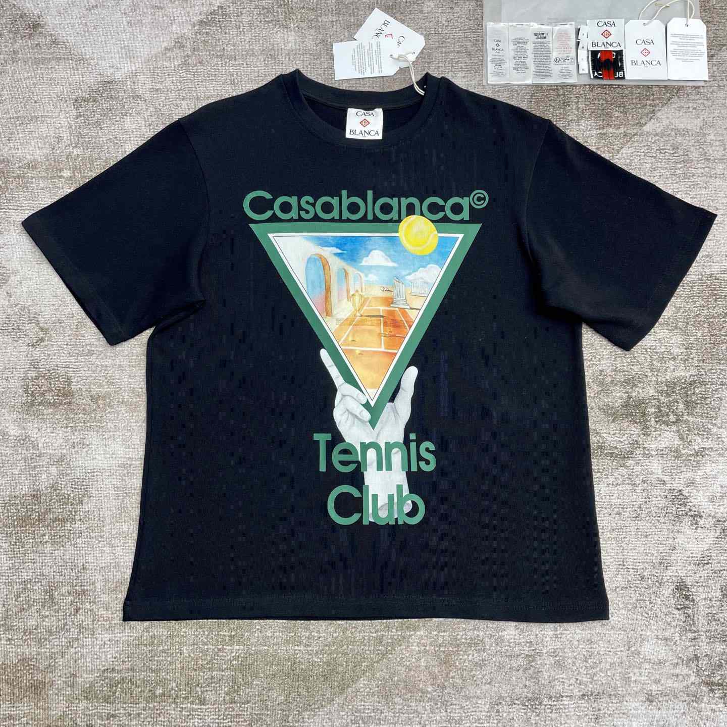Casablanca Metaphysical Tennis Icon T-shirt  C946 - DesignerGu