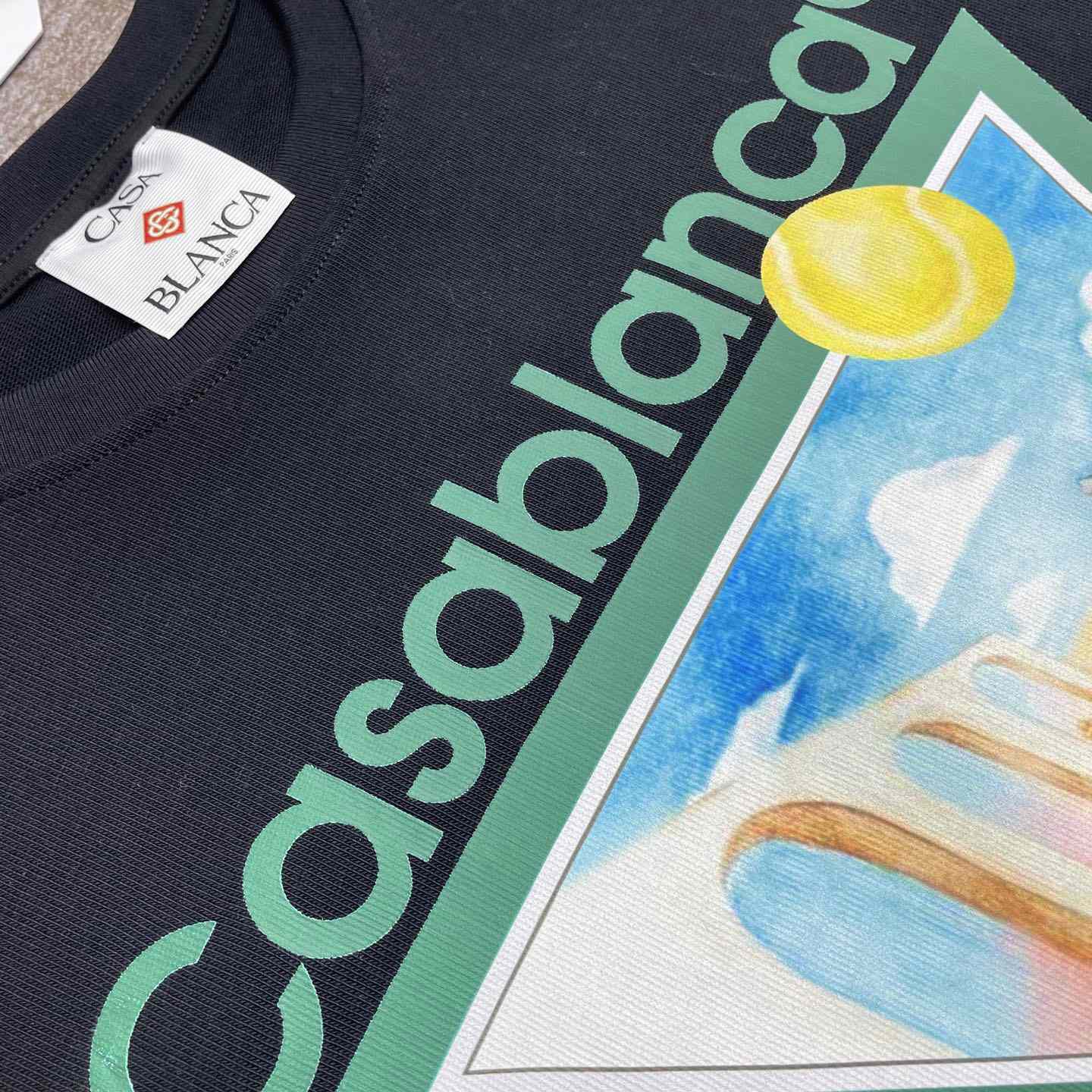 Casablanca Metaphysical Tennis Icon T-shirt  C946 - DesignerGu