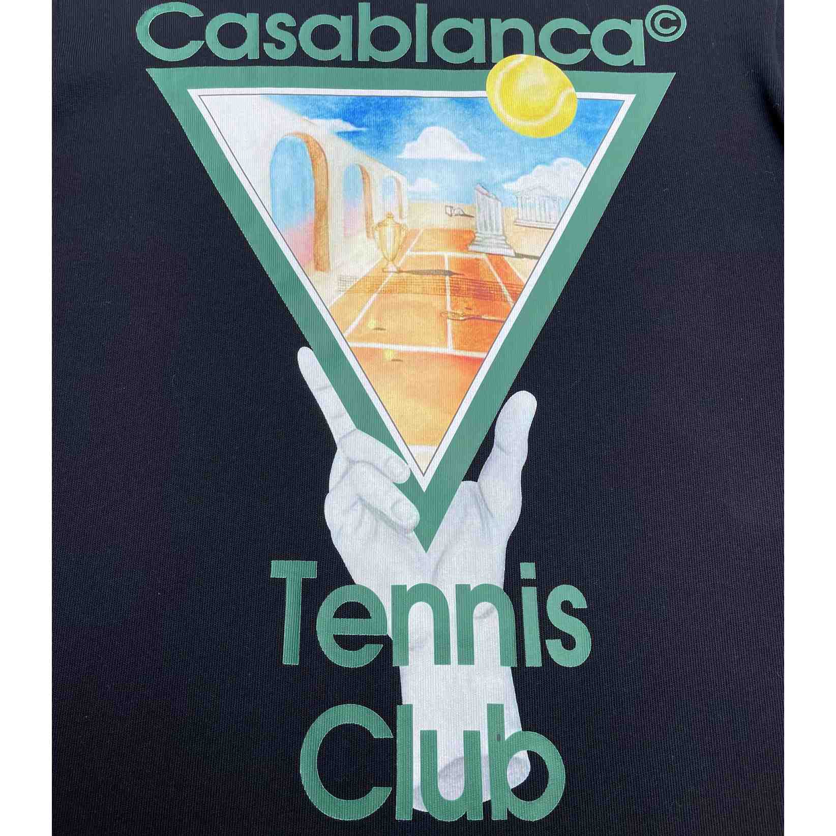 Casablanca Metaphysical Tennis Icon T-shirt  C946 - DesignerGu