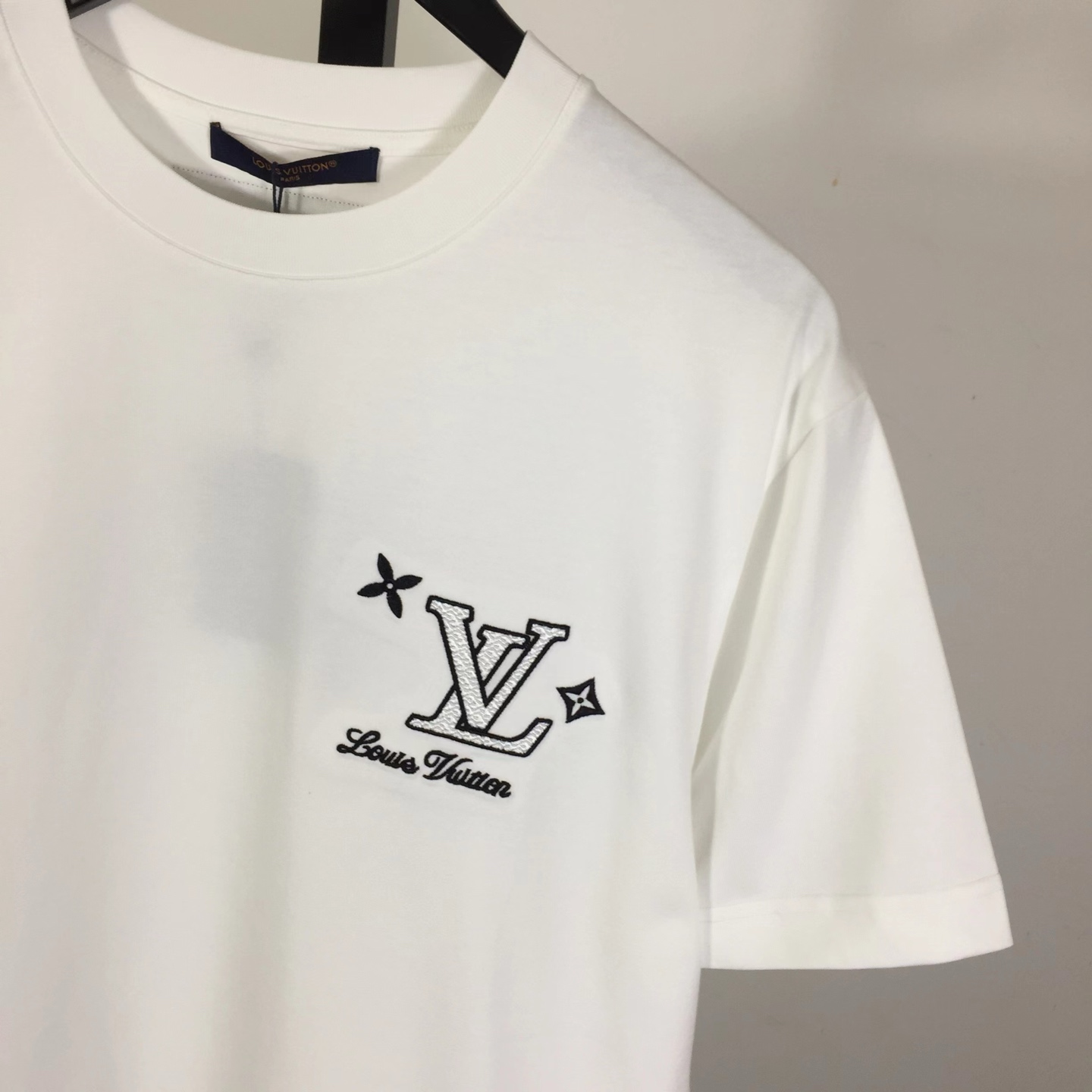 Louis Vuitton Logo Cotton T-Shirt - DesignerGu