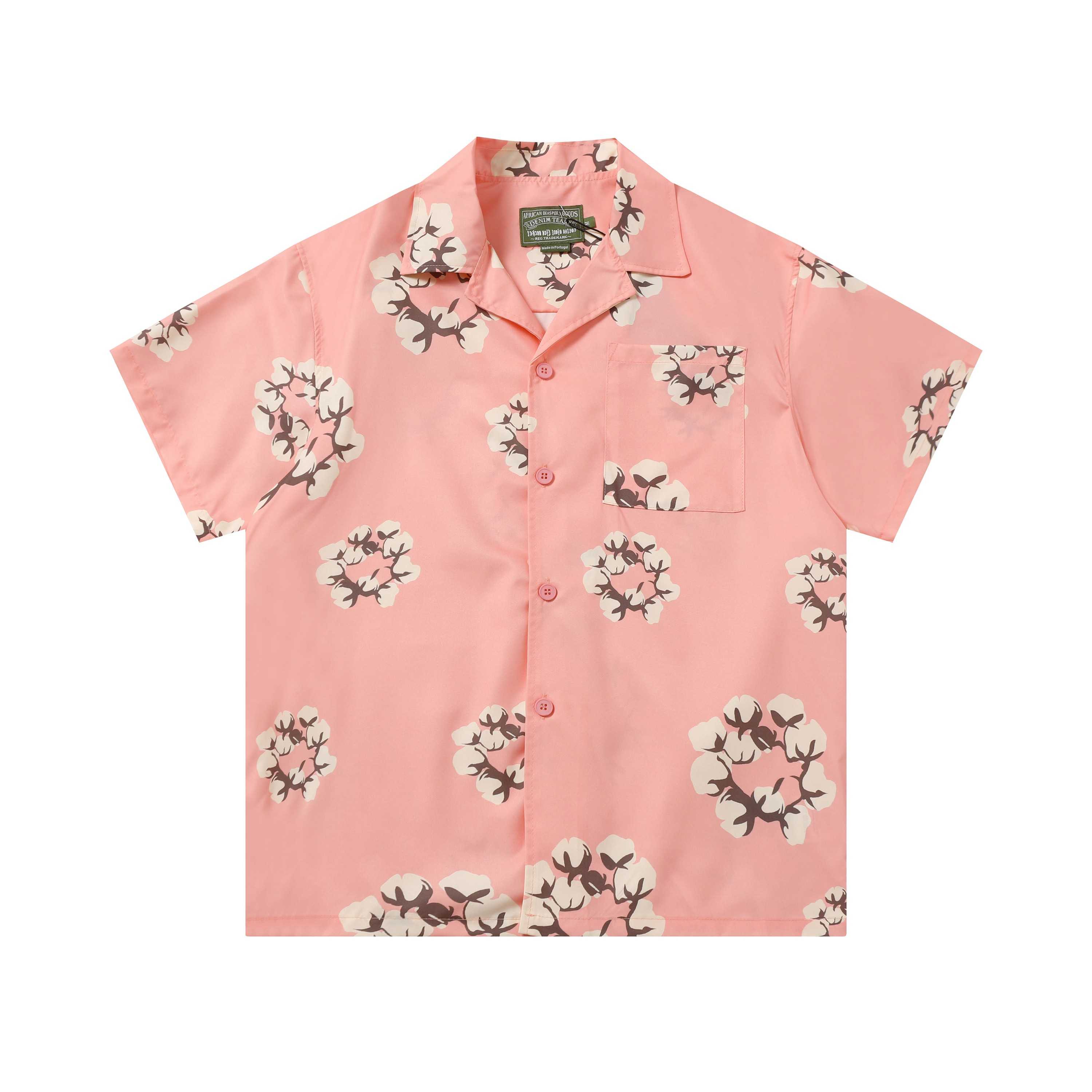 Denim Tears Short-Sleeved Shirt - DesignerGu