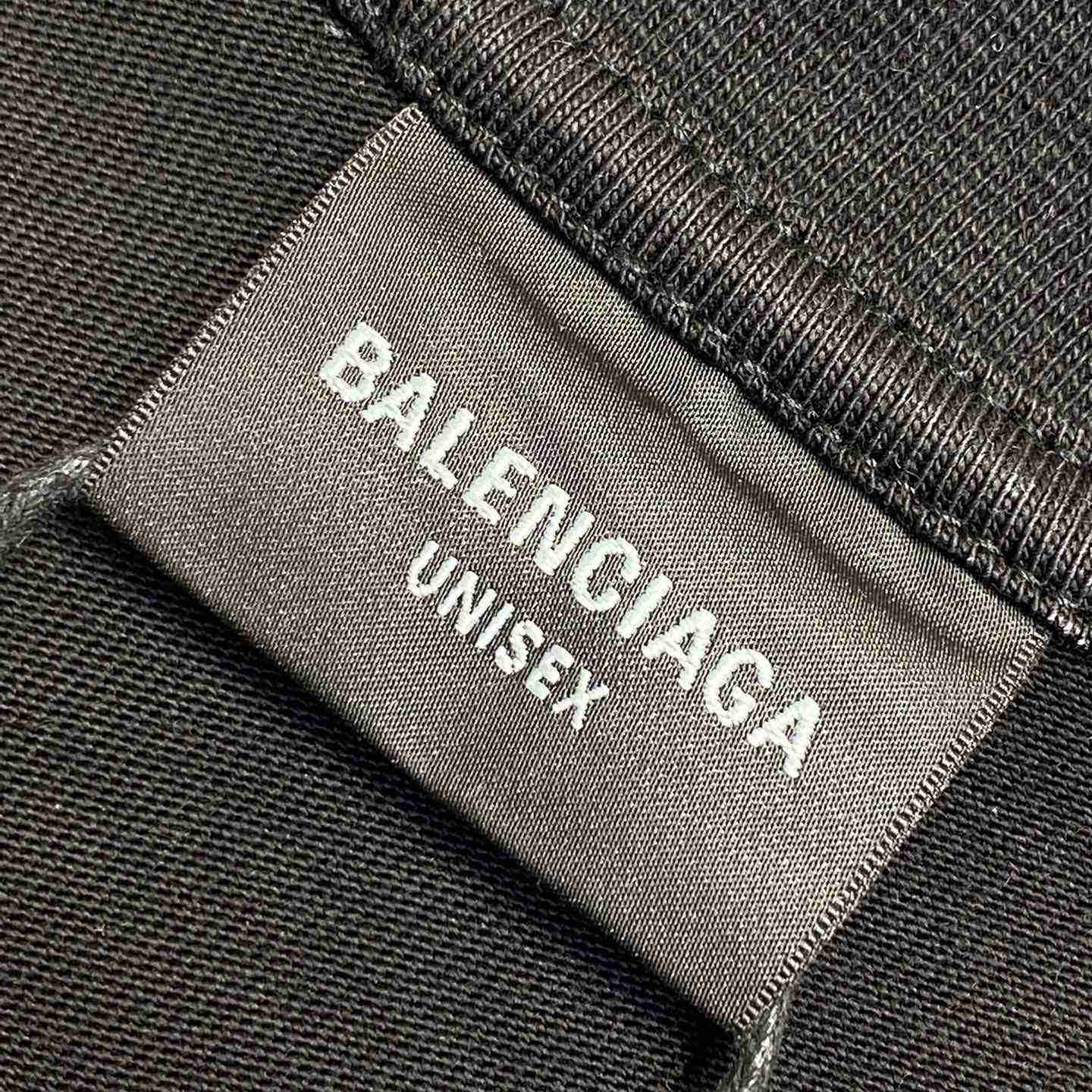 Balenciaga 3B Sport Icon Layered T-Shirt Medium Fit in black - DesignerGu