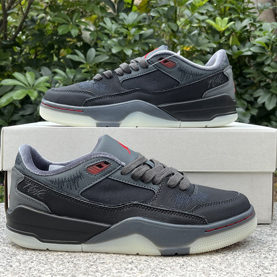 Who Decides War x Jordan Flight Court Sneakers      HQ2958-006 - DesignerGu