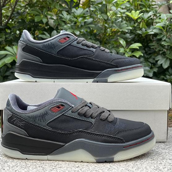 Who Decides War x Jordan Flight Court Sneakers      HQ2958-006 - DesignerGu