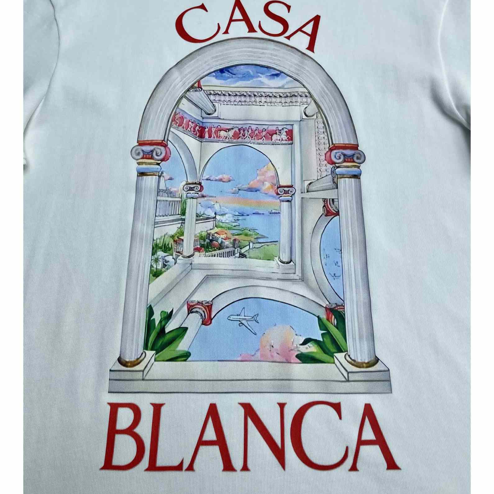 Casablanca Le Passage Printed Cotton T-Shirt   C943 - 