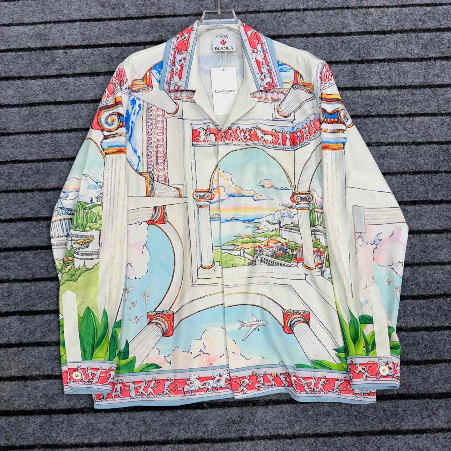 Casablanca Le Passage Silk Shirt - DesignerGu