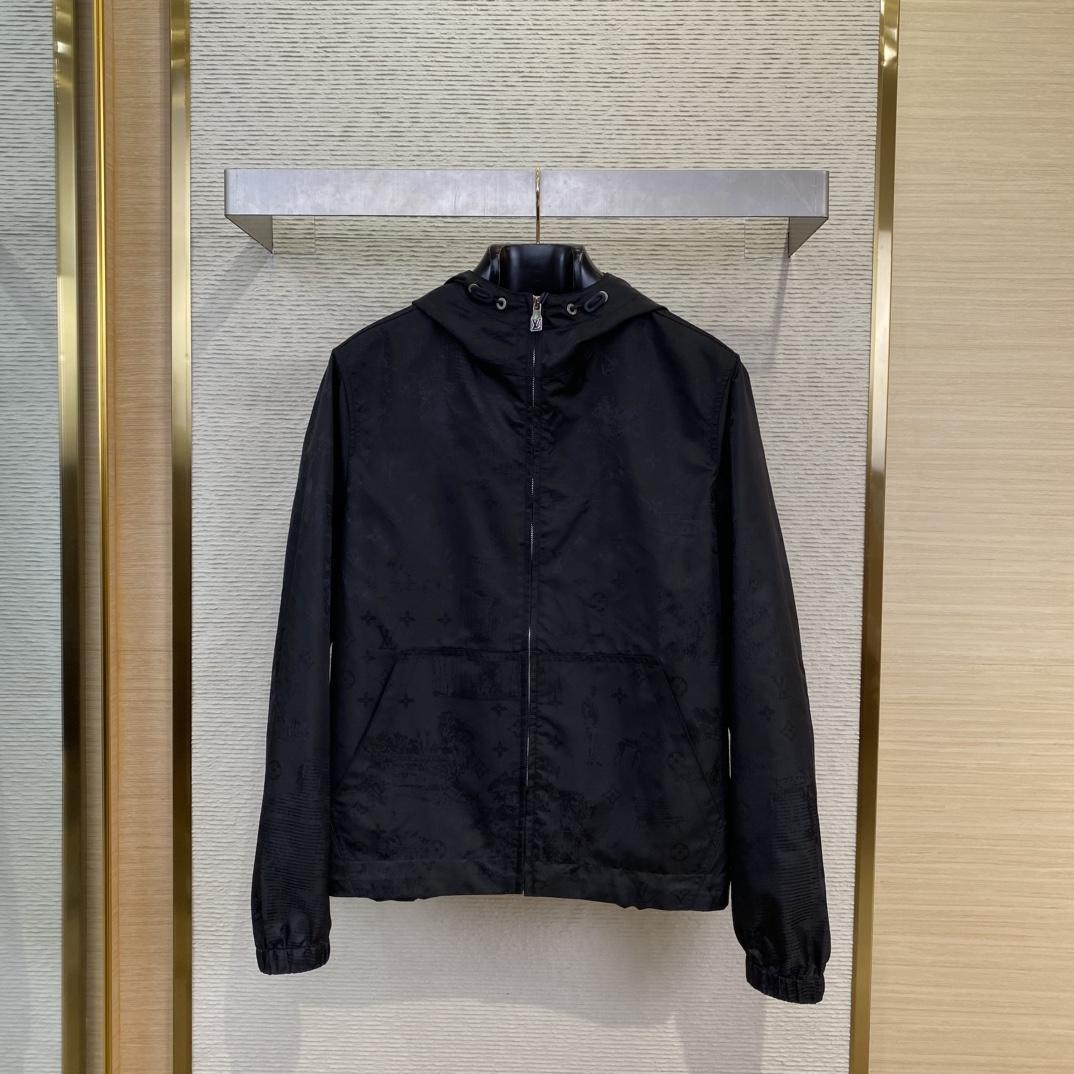 Louis Vuitton Nylon Windbreaker   1AGIPE - DesignerGu
