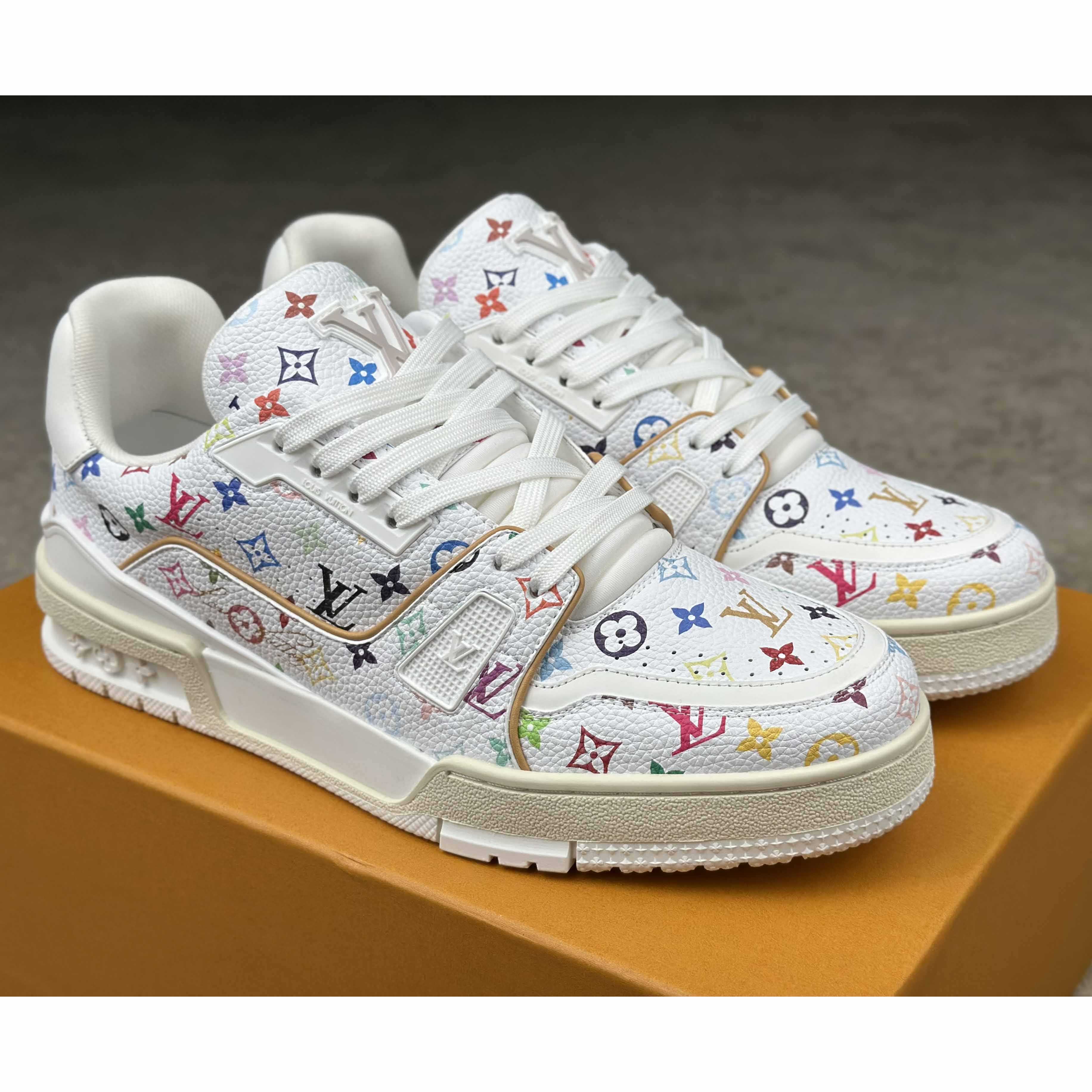 Louis Vuitton LV x TM LV Trainer Sneaker   1AGZDQ - DesignerGu