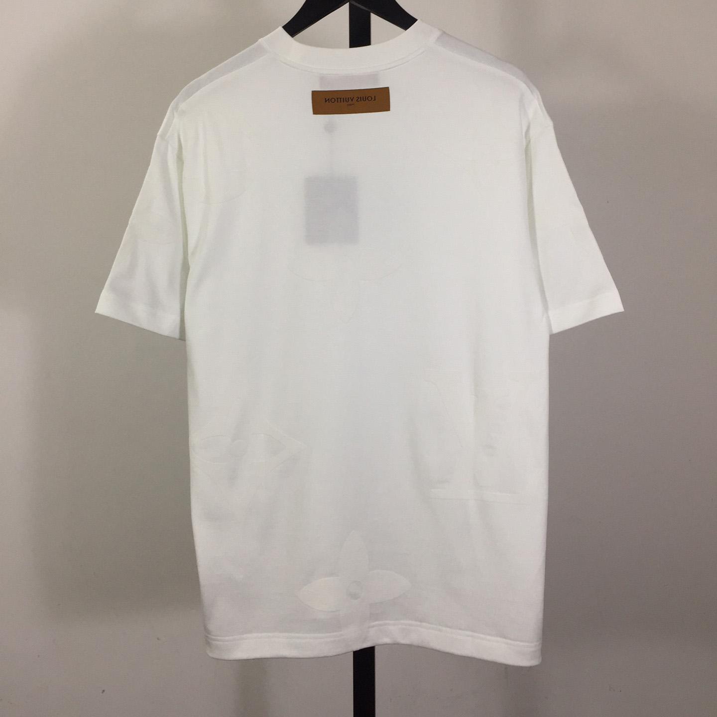 Louis Vuitton Monogram Short-Sleeved Cotton Crewneck - 