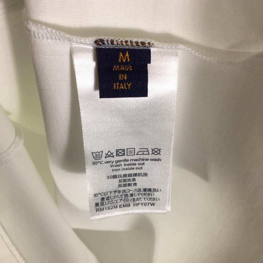 Louis Vuitton Monogram Short-Sleeved Cotton Crewneck - 