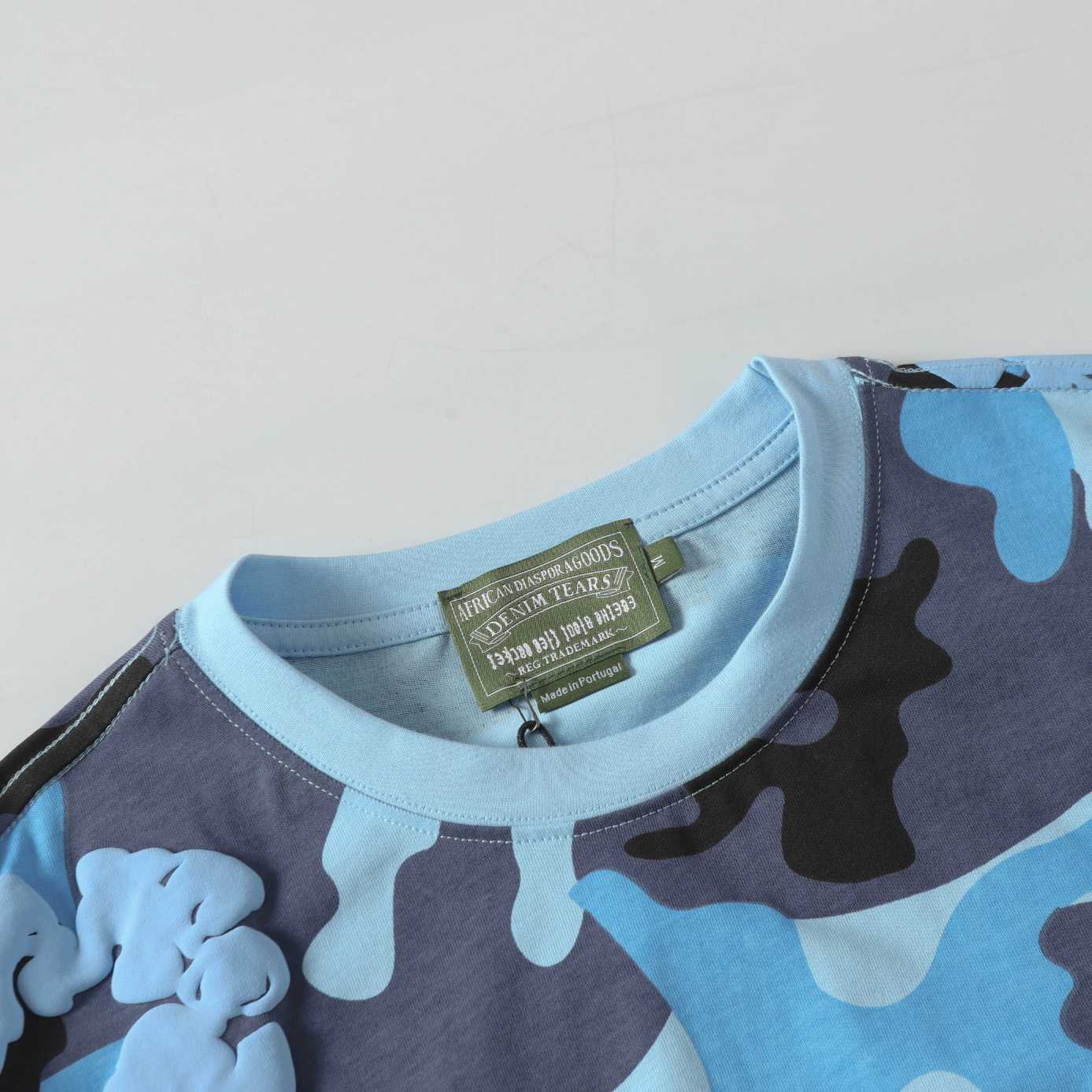 Denim Tears Camo Cotton T-shirt  - DesignerGu