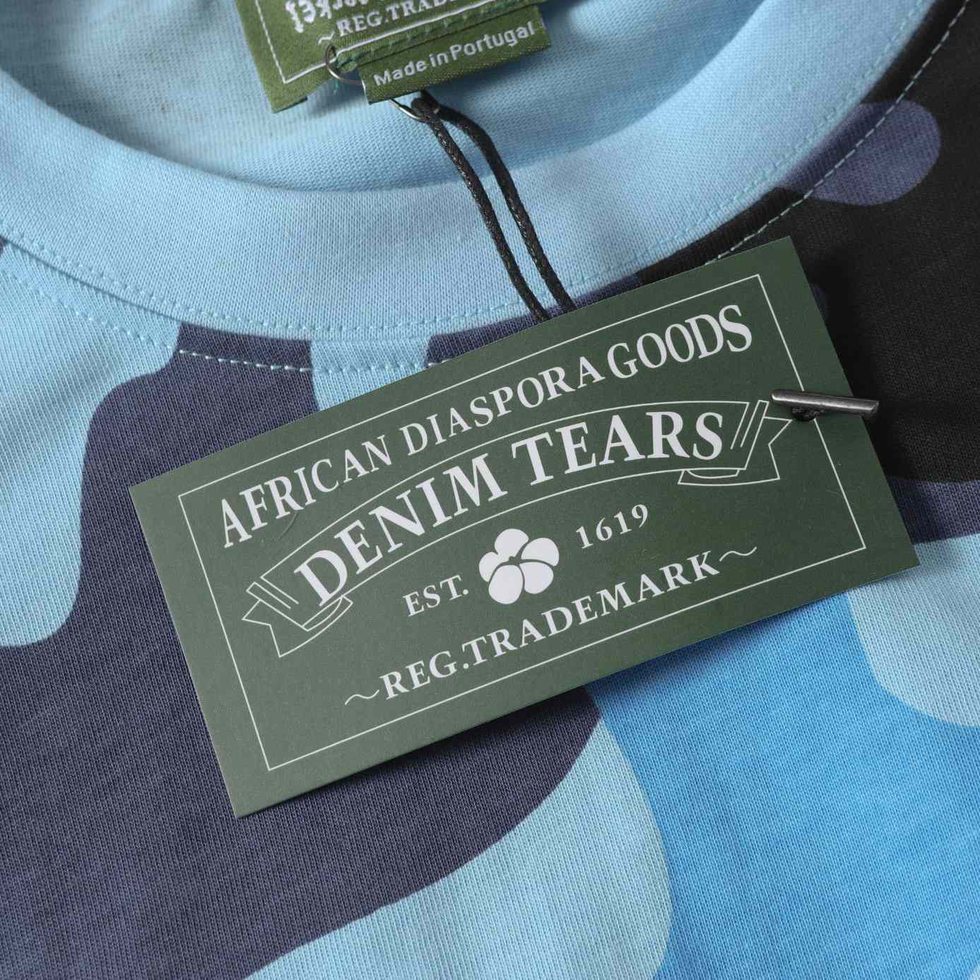 Denim Tears Camo Cotton T-shirt  - DesignerGu