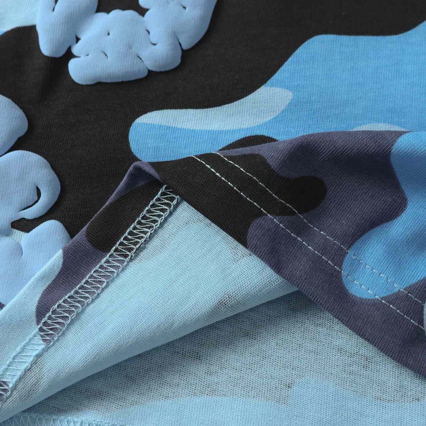 Denim Tears Camo Cotton T-shirt  - DesignerGu