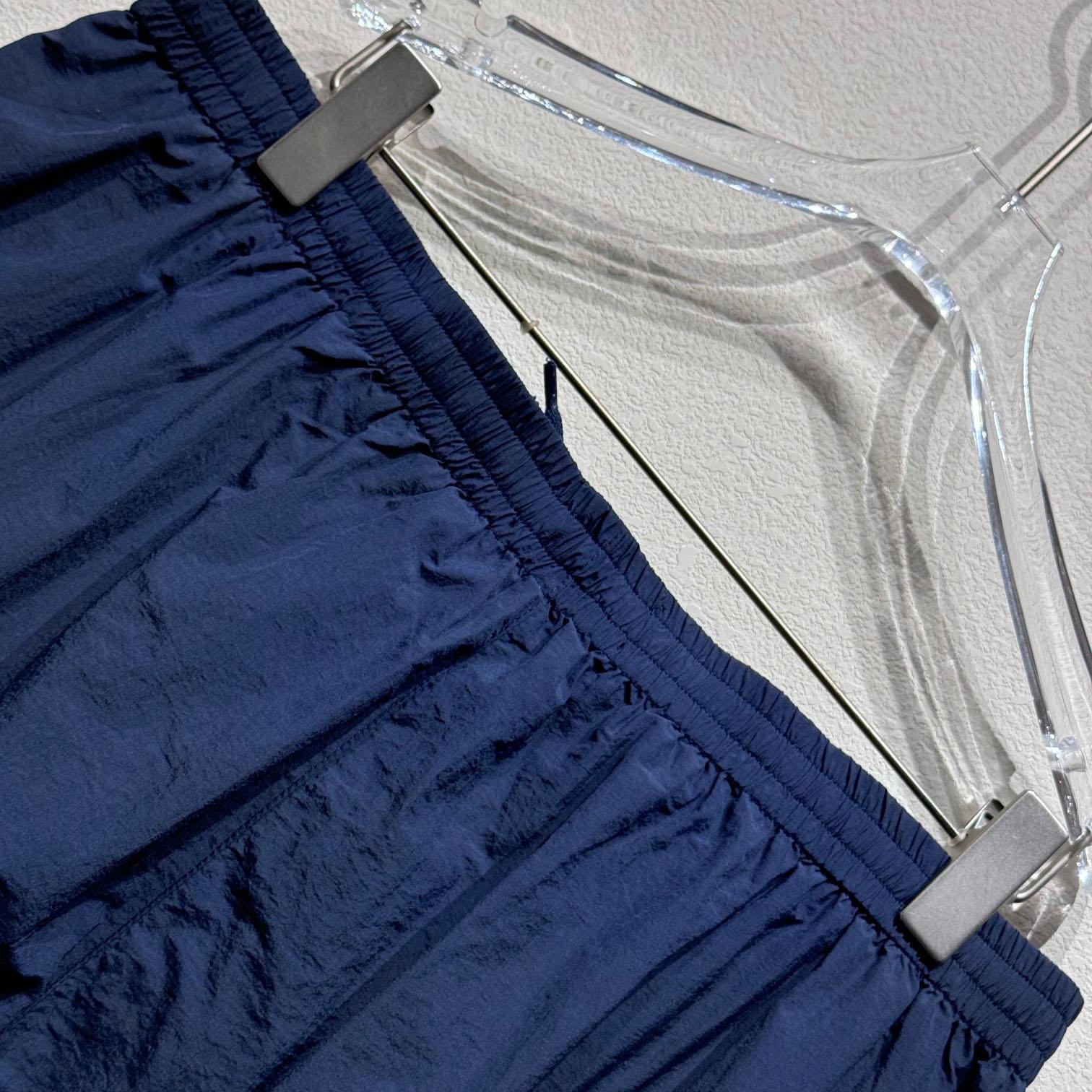 Balenciaga Tracksuit Pants In Navy - DesignerGu