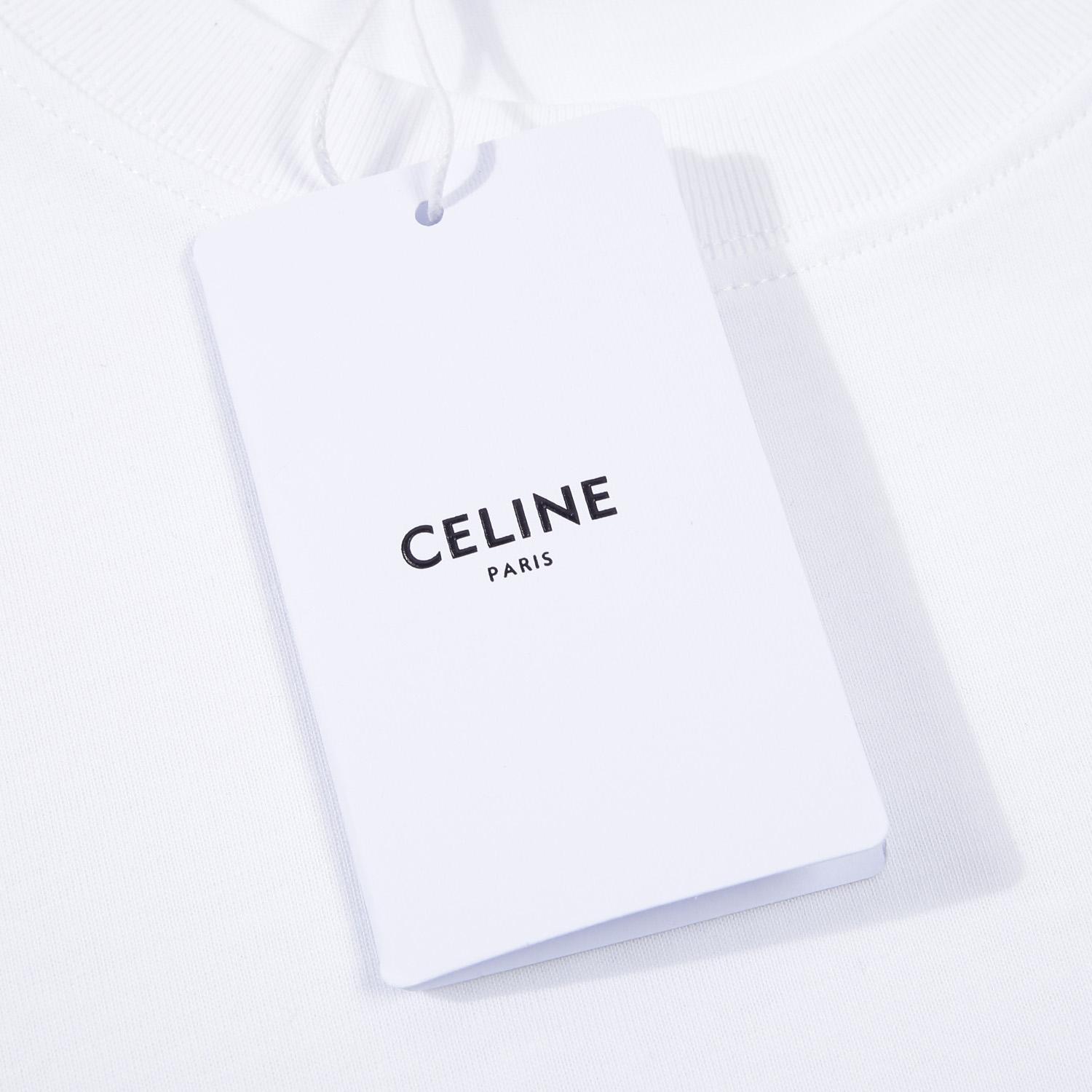 Celine T-Shirt In Cotton Jersey - 