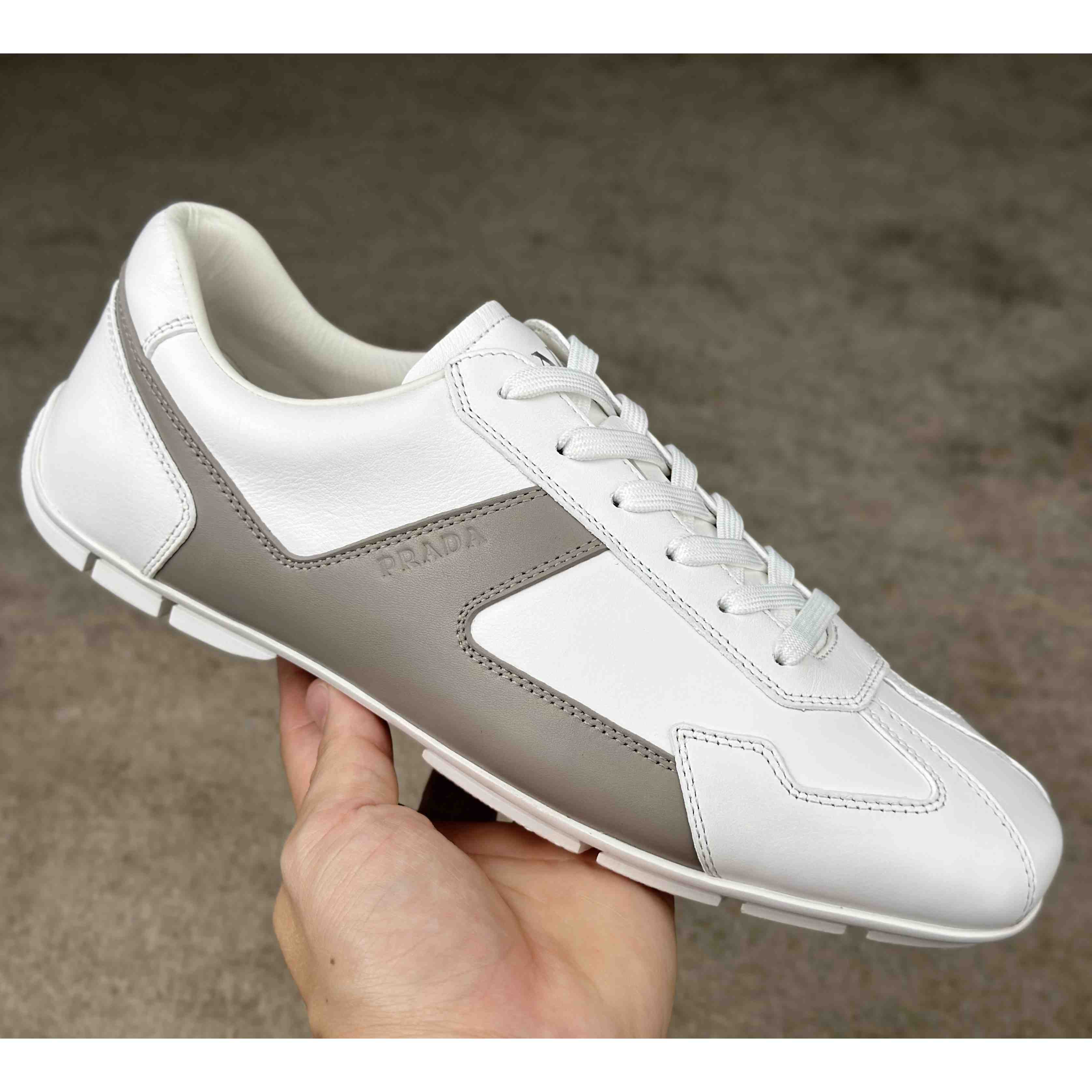 Prada Leather Male Sneaker - 