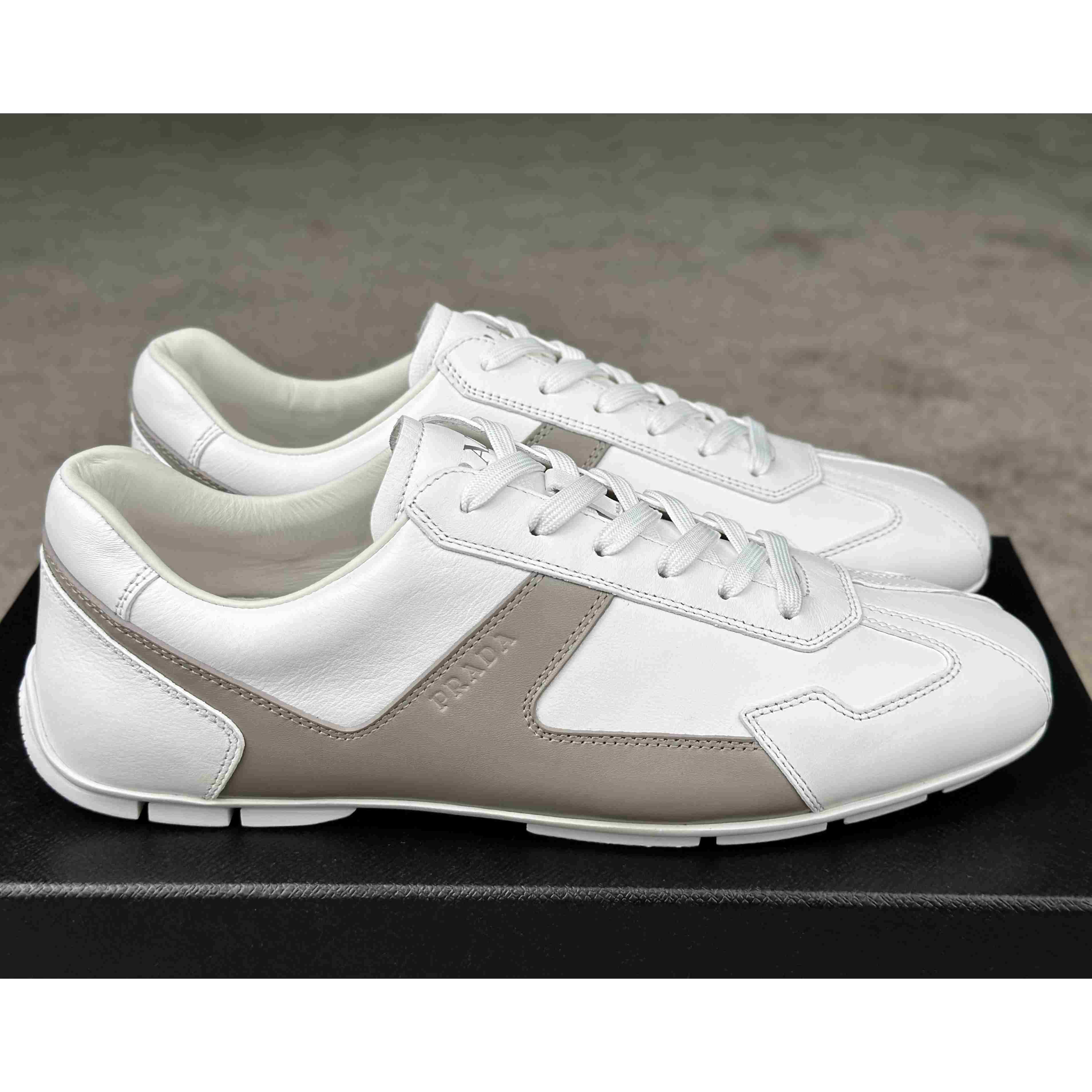Prada Leather Male Sneaker - 
