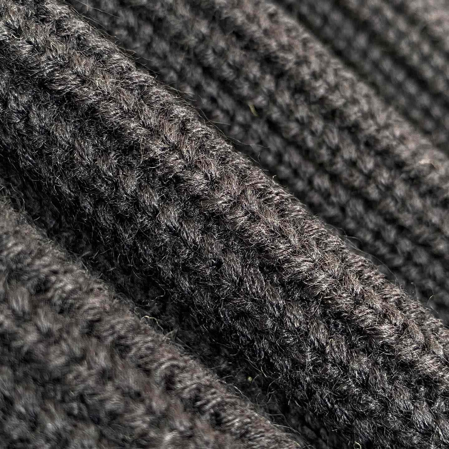 Celine Oversized Sweater In Ribbed Wool - DesignerGu